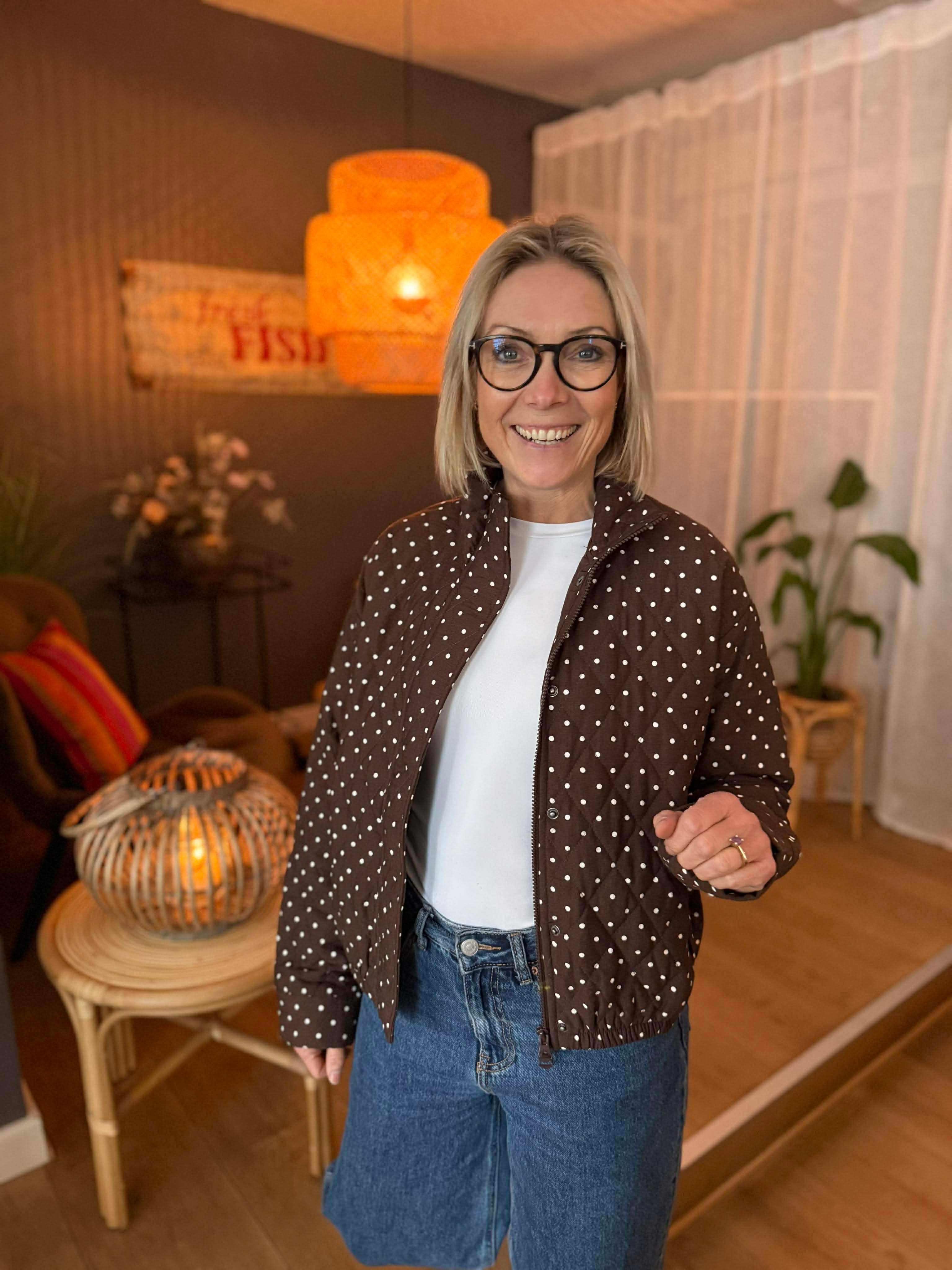 PCFAMILLA Otw Bomber - Chicory Coffee